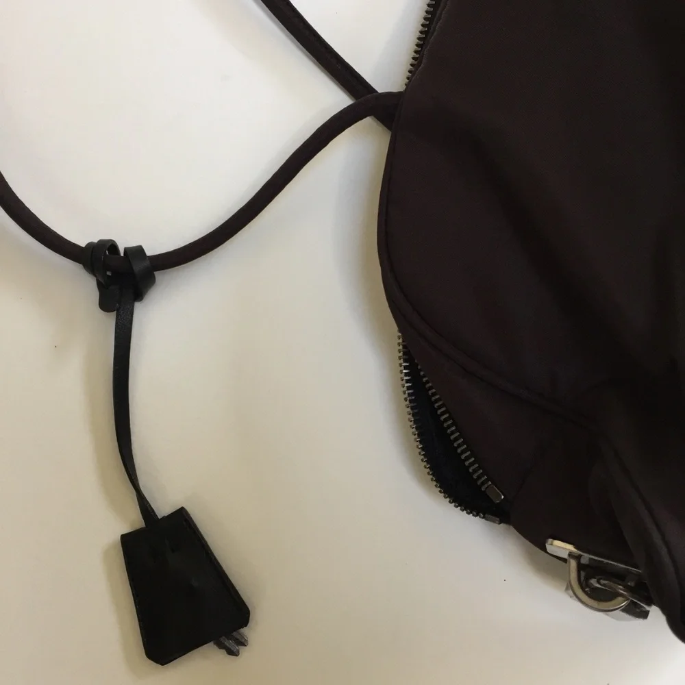 Prada brown nylon vintage handbag - Picture 5 of 6